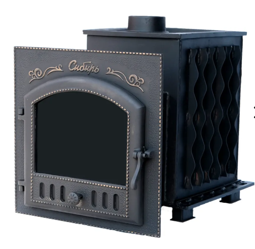 Премиальная банная печь Сибирь 40 ЗК дверка 545х545 2