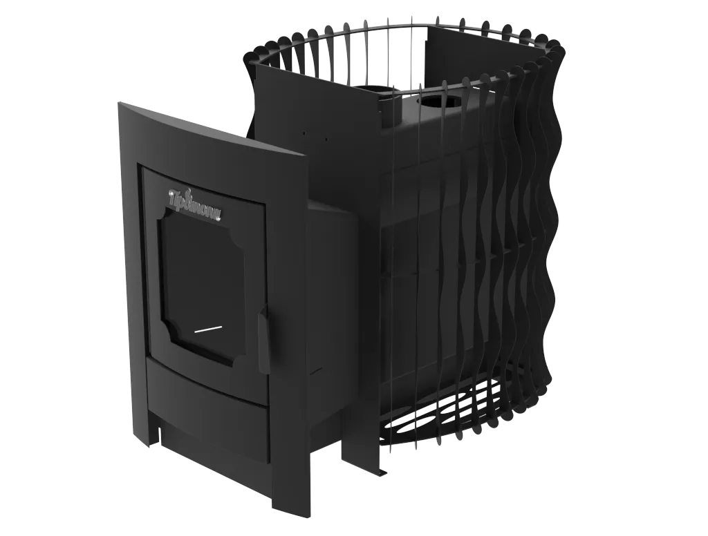 Стальная банная печь Подкова 18 С