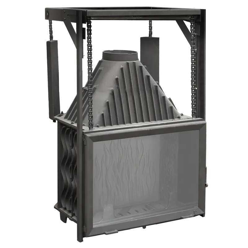 Каминная чугунная топка Камилла 800П