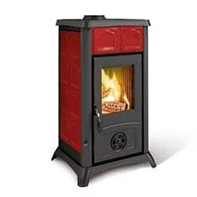 Печь-камин La Nordica GEMMA LEAN CERAMICA ELEGANCE BORDEAUX (бордовый)