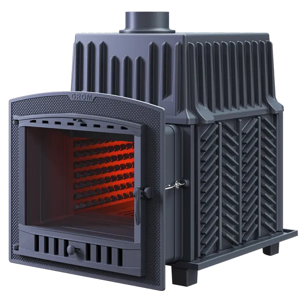 Чугунная банная печь Grom 80 (П2)