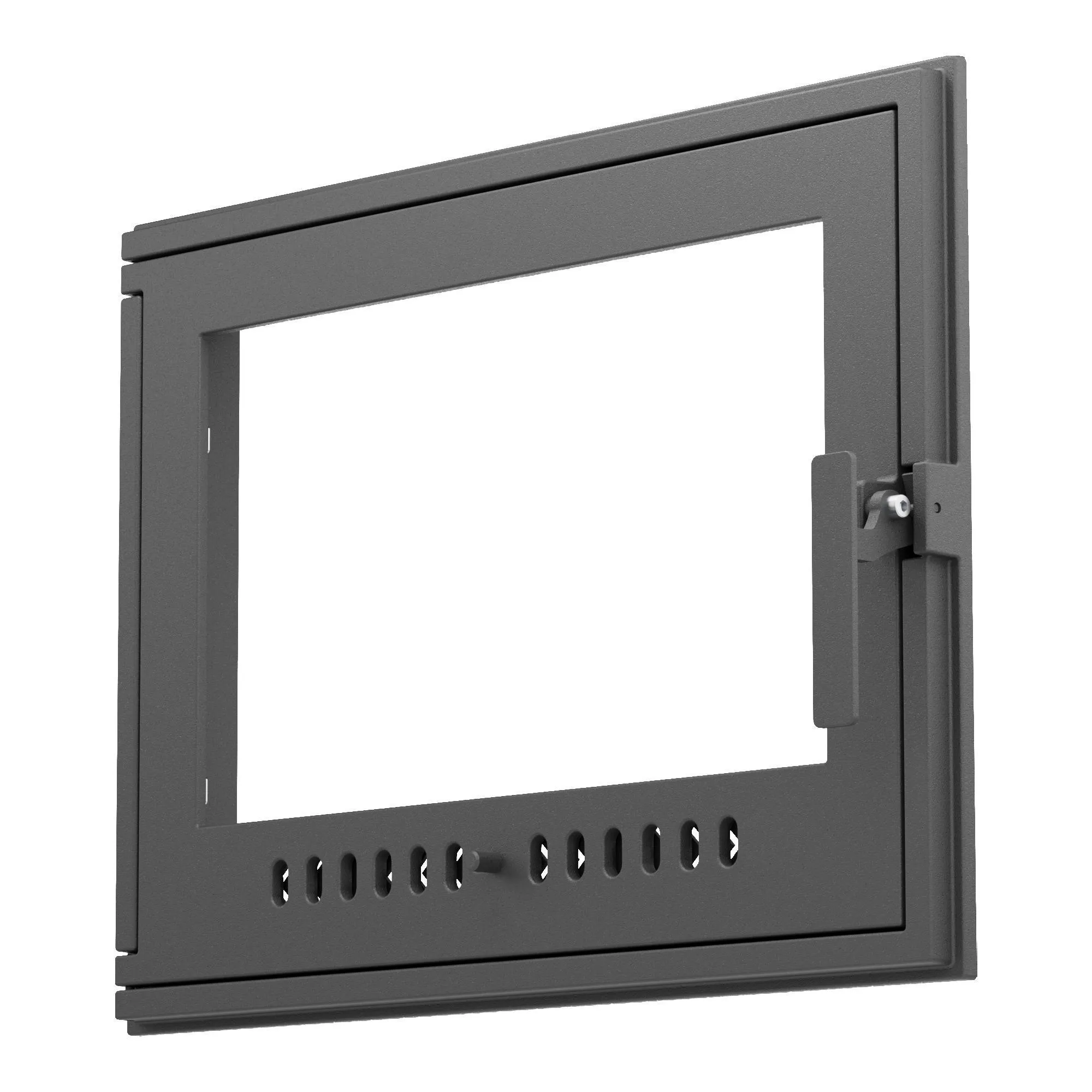 Дверка каминная герметичная ДКГ-11С, со стеклом