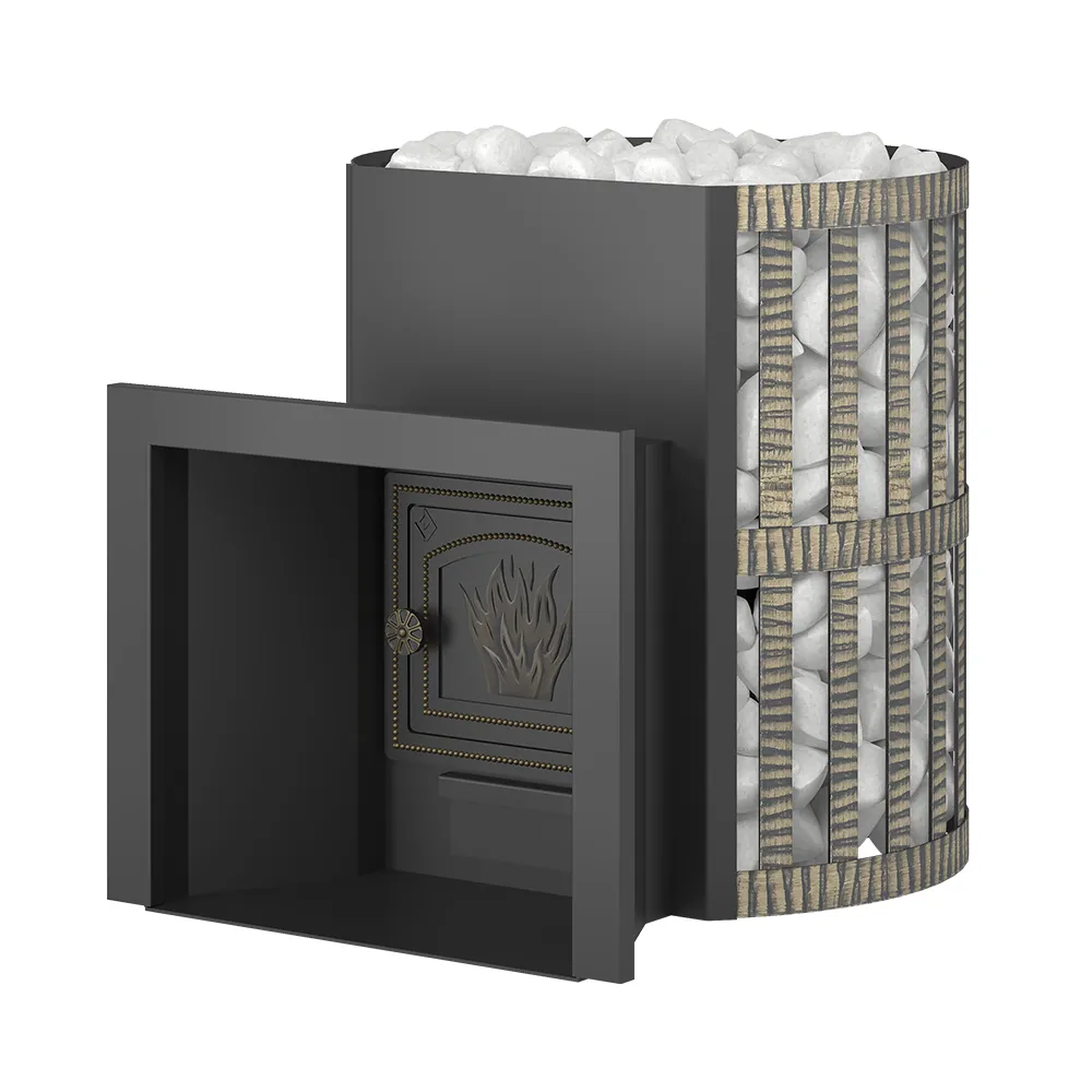 Банная печь газодровяная Скиф Ковка 18 (ДТ-3)