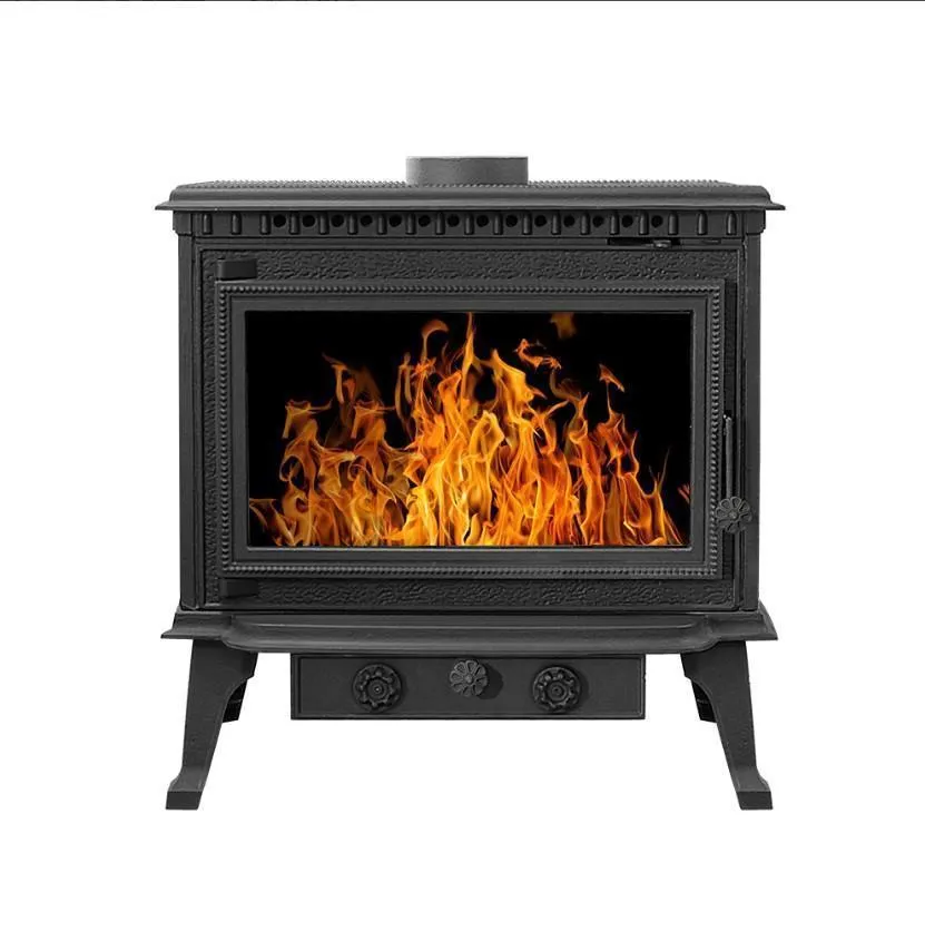 Чугунная печь-камин Везувий RICH-15 Антрацит Чугунная печь-камин Везувий RICH-15 Антрацит