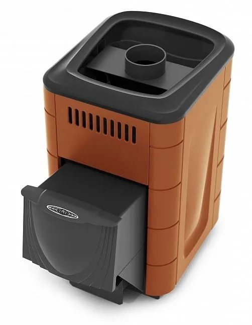 Банная печь Компакт 2017 Карбон ДА терракота