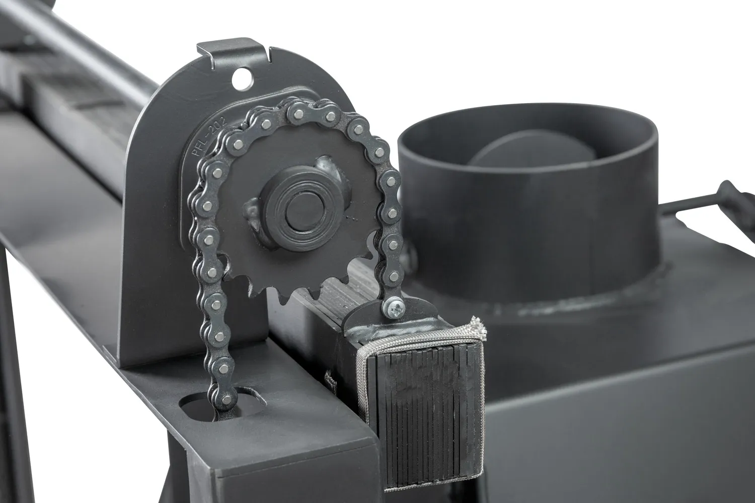 Каминная стальная топка Альфа 700 К с контргрузом