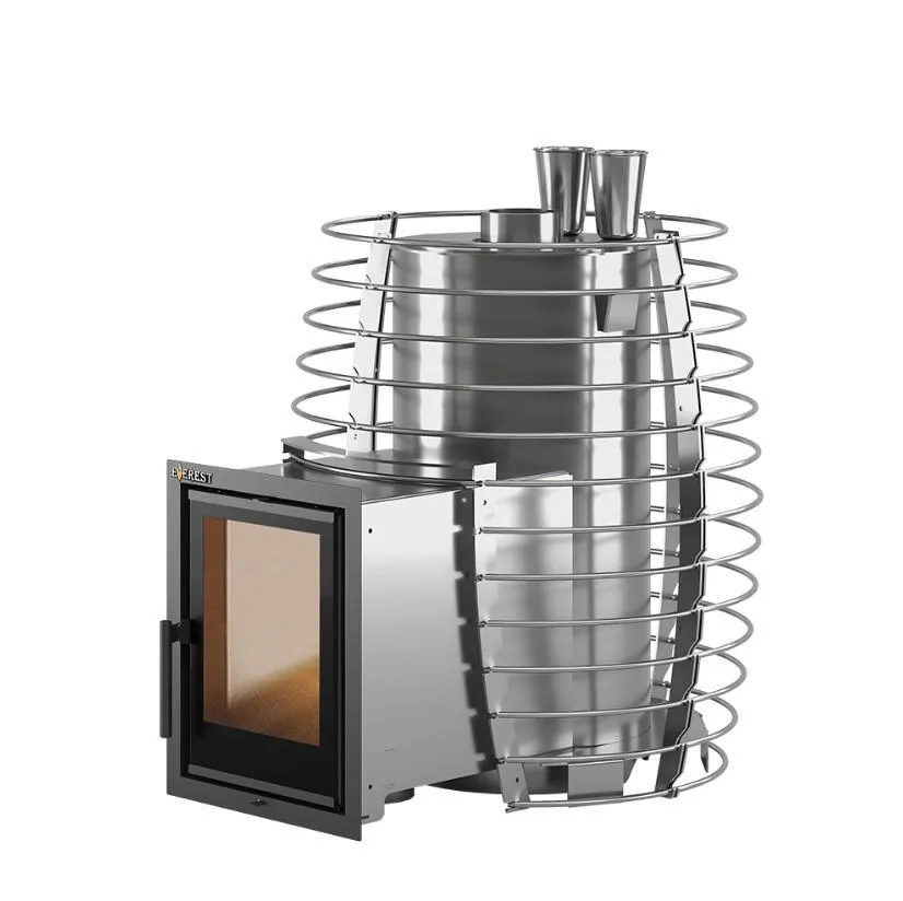Печь для бани Эверест "Steam Heat" 24 INOX