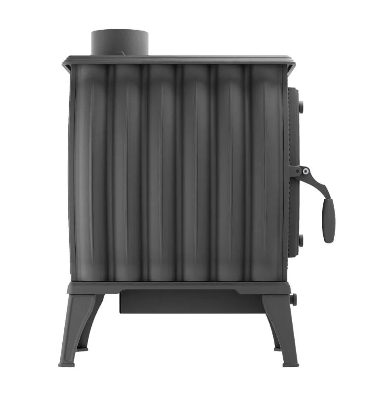 Чугунная печь-камин отопительная ПМЧ-10С