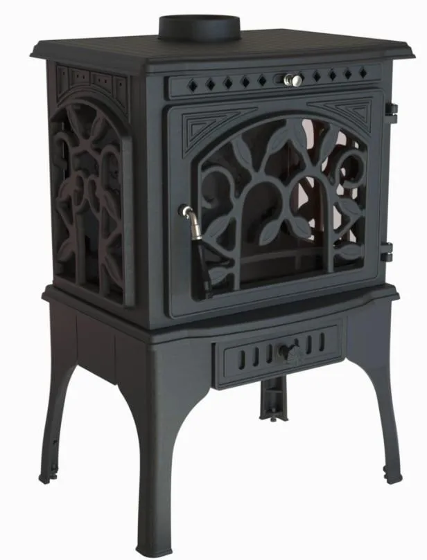 Чугунная печь-камин Konnekta