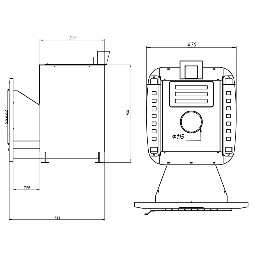 Схема печи Remix-18