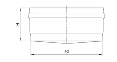 Заглушка внешняя Ferrum Ф115