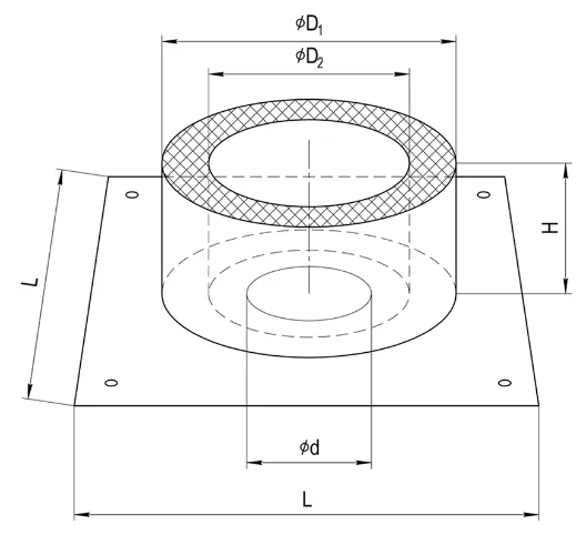 ППУ Круг + термо под сэндвич Ф197