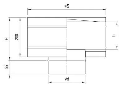 Зонт с ветрозащитой Ferrum Ф115