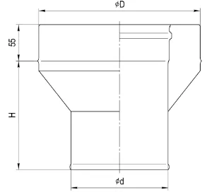 Адаптер стартовый Ferrum Ф115х200