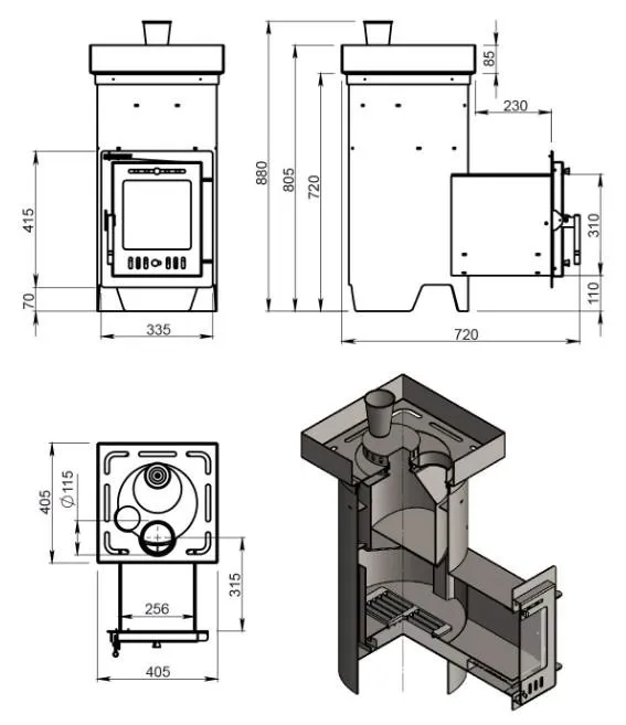 Габариты Печь для бани Эверест Steam Master 18 INOX (210М) (под обкладку) (2).jpg