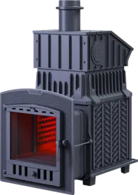 Чугунная банная печь Grom 80 (П2) Президент 1320/60 Талькомагнезит