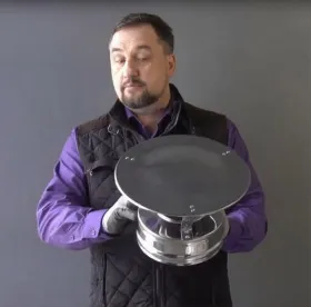 Оголовок (AISI 430/0,5 + нерж.) Ф250х350