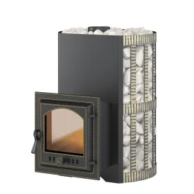 Банная печь Скиф Ковка 22 Панорама М