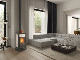 Печь-камин La Nordica Gemma Ceramica Liberty Pann (бежевый)