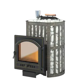 Чугунная банная печь Ураган Ковка 16 (205) Чугунная банная печь Ураган Ковка 16 (205)