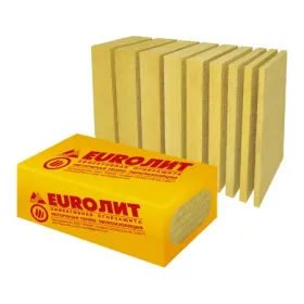 Плиты теплоизоляционные EURO-ЛИТ 150/Ф1 (1000*600*30) фольгированный