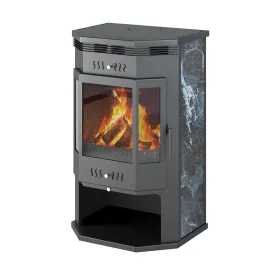 Печь-Камин ASTON 12кВт (200 м3) Призматик (Амфиболит)