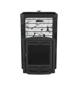 Чугунная банная печь Эйфория 45 сетка КТТ