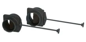 Чугунный шиберный блок ШБ 130 крашенный