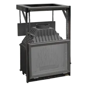 Каминная чугунная топка Камилла 700П