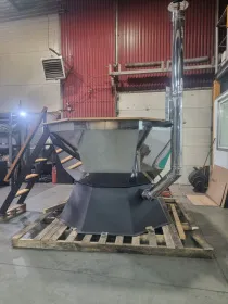 Чан 8-ми гранный 6-8 человека (сталь нерж AISI430 2 мм) В комплекте с печью, дымоходом и лестницей