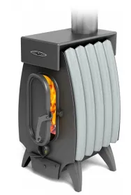 Отопительная печь Огонь-Батарея 5 Лайт антрацит-серый металлик