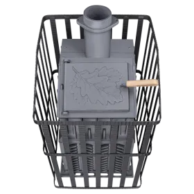 Чугунная банная печь Grom 50 (П2) Ураган