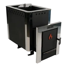 Банная печь Грация 15 с баком нерж 40 л