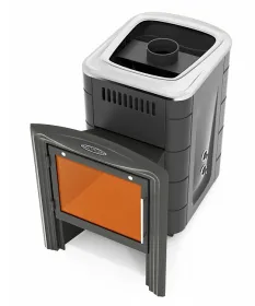 Банная печь Компакт 2017 Карбон Витра ТО антрацит