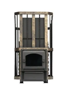 Премиальная банная печь Сибирь 40 ЗК без ВТК