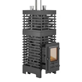 Чугунная банная печь ASTON Шторм Турбопар