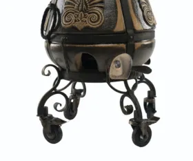 Керамический тандыр Греческий цвет Черный