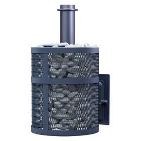 Чугунная печь для бани Искандер ЗК 14 (M) Ураган