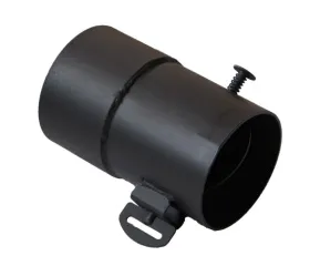 Переходник с шибером горизонтальный ф 150 мм круглый круглый Переходник с шибером горизонтальный ф 150 мм круглый круглый