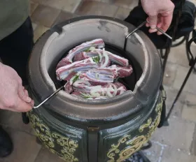 Решетка-гриль для тандыра Премиум 3/26H