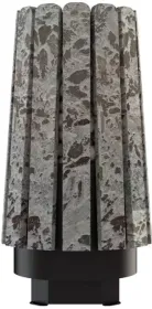 Стальная банная печь Cometa Vega 180 Short Stone (Серпентинит)