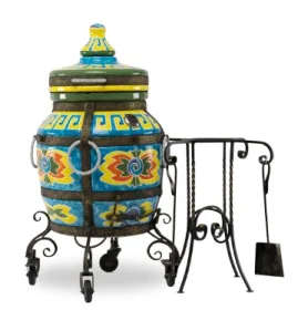 Керамический тандыр Эллада Цвет Красный