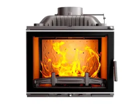 Каминная чугунная топка KAWMET W17 Dekor 12,3 кВт EKO