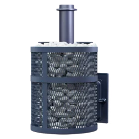 Чугунная печь для бани Искандер ЗК 18 (M) Pro Ураган