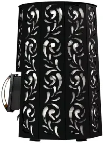 Стальная банная печь Violet Short Pro