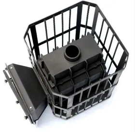 Чугунная банная печь Сибирь 32 Каминная дверца сетка Чугунная банная печь Сибирь 32 Каминная дверца сетка