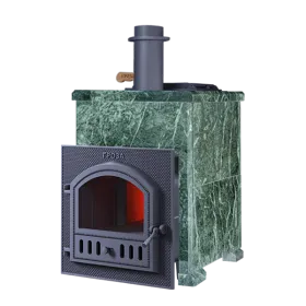 Чугунная банная печь Гроза 24 (П) Классика Змеевик