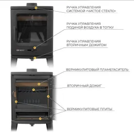 Печь-камин EVEREST B7