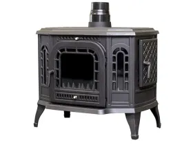 Чугунная печь-камин KAWMET P7 10.5 kW EKO