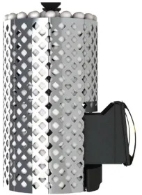 Стальная банная печь Violet World Steel Romb Short Window Max Pro